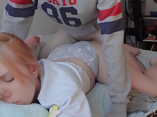 Woke up with a dick in her ass! Estie Kay's anal morning